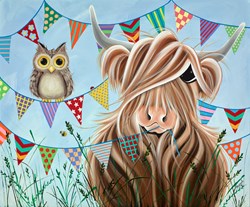 McBuddies! by Jennifer Hogwood - Original Painting on Stretched Canvas sized 24x20 inches. Available from Whitewall Galleries